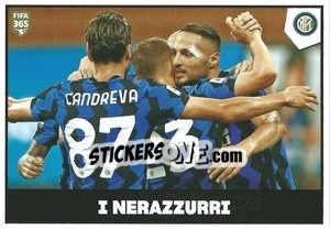 Sticker FC Internazionale Milano - I Nerazzurri - FIFA 365 2021 n. 222 - Panini