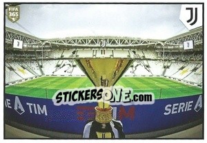 Sticker Juventus Bus / Fans - FIFA 365 2021 - Panini