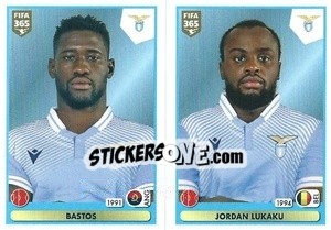 Sticker Bastos / Jordan Lukaku - FIFA 365 2021 n. 250 - Panini