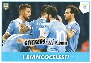 Figurina SS Lazio - I Biancocelesti