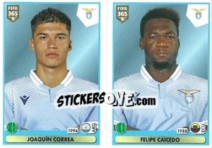 Sticker Joaquín Correa / Felipe Caicedo - FIFA 365 2021 n. 259 - Panini