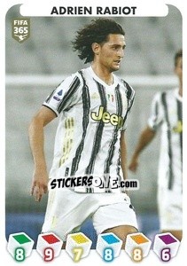 Sticker Adrien Rabiot - FIFA 365 2021 n. 269 - Panini