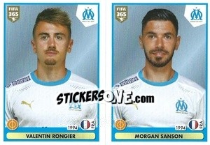 Sticker Valentin Rongier / Morgan Sanson - FIFA 365 2021 - Panini