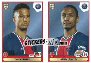Sticker Thilo Kehrer / Abdou Diallo - FIFA 365 2021 n. 297 - Panini