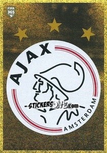 Sticker AFC Ajax Logo - FIFA 365 2021 - Panini