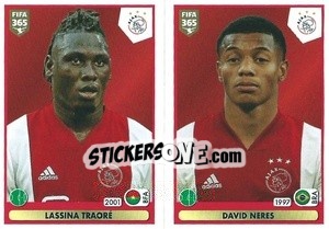 Sticker Lassina Traoré / David Neres