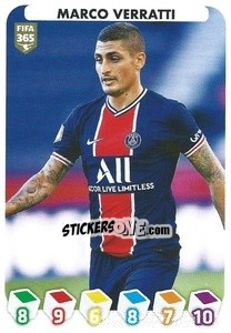 Sticker Marco Verratti - FIFA 365 2021 n. 330 - Panini