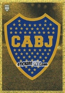 Figurina Boca Juniors Logo - FIFA 365 2021 - Panini
