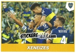 Cromo Boca Juniors - Xeneizes