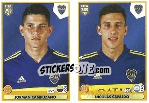 Sticker Jorman Campuzano / Nicolás Capaldo - FIFA 365 2021 - Panini