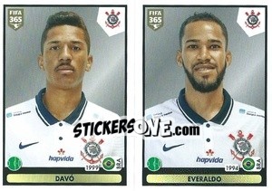 Sticker Davó / Everaldo - FIFA 365 2021 - Panini