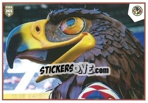 Sticker Club América Bus / Fans - FIFA 365 2021 n. 372 - Panini