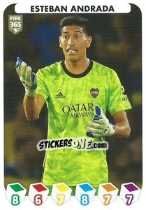 Sticker Esteban Andrada - FIFA 365 2021 n. 386 - Panini