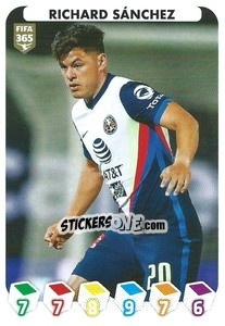 Cromo Richard Sánchez - FIFA 365 2021 n. 400 - Panini