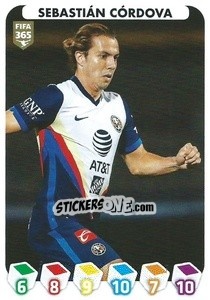 Sticker Sebastián Córdova - FIFA 365 2021 n. 401 - Panini