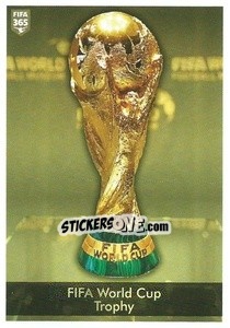 Sticker FIFA World Cup trophy - FIFA 365 2021 n. 412 - Panini