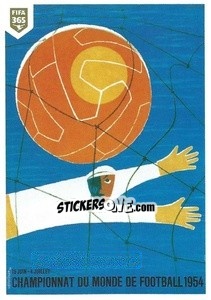 Sticker Switzerland 1954