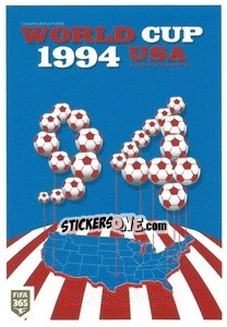 Sticker USA 1994 - FIFA 365 2021 n. 424 - Panini