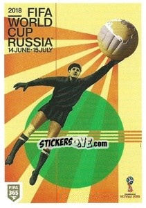 Sticker Russia 2018