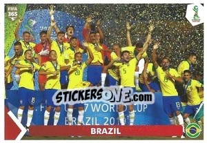 Sticker Brazil - FIFA 365 2021 - Panini