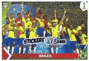 Sticker Brazil - FIFA 365 2021 n. 433 - Panini