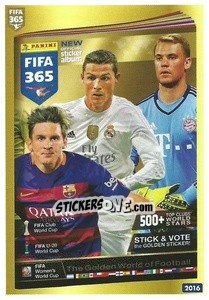 Sticker Panini FIFA 365 2016 - FIFA 365 2021 - Panini