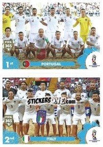 Figurina Portugal - Italy - FIFA 365 2021 - Panini