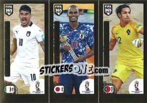 Sticker Gori / Moreira / Andrade - FIFA 365 2021 - Panini