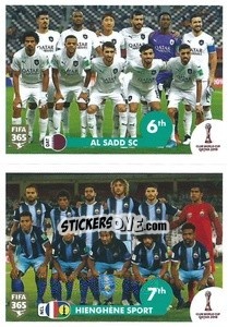 Figurina Al Sadd SC - Hienghène Sport - FIFA 365 2021 - Panini