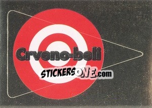 Sticker FK Crvena zvezda - Pennant