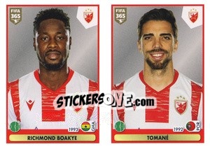 Sticker Richmond Boakye / Tomané - FIFA 365 2021 - Panini