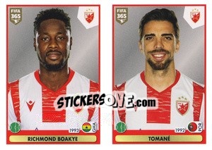 Sticker Richmond Boakye / Tomané - FIFA 365 2021 n. S15 - Panini