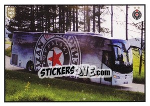 Figurina FK Partizan bus / fans