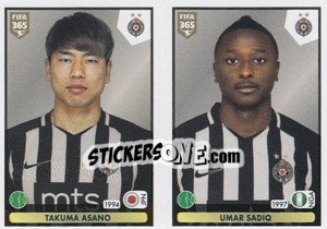 Sticker Takuma Asano / Umar Sadiq - FIFA 365 2021 n. S30 - Panini