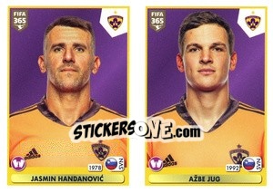Sticker Jasmin Handanovic / Až;be Jug - FIFA 365 2021 n. S33 - Panini
