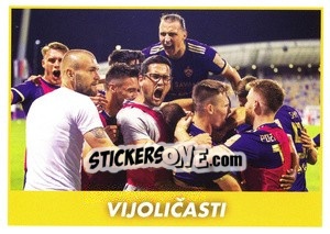 Sticker Nk Maribor / Vijolicasti