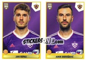 Sticker Jan Repas / Amir Derviševic - FIFA 365 2021 n. S41 - Panini