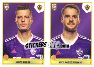 Sticker Aleks Pihler / Rudi Požeg Vancaš - FIFA 365 2021 n. S42 - Panini