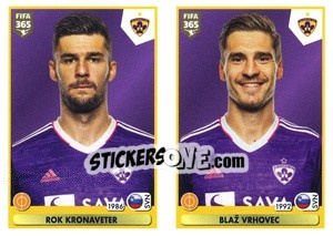 Sticker Rok Kronaveter / Blaž Vrhovec - FIFA 365 2021 - Panini