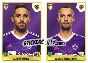 Sticker Aljoša Matko / Jasmin Mešanovic - FIFA 365 2021 n. S44 - Panini