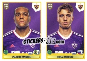 Sticker Marcos Tavares / Luka Zahovic - FIFA 365 2021 n. S45 - Panini