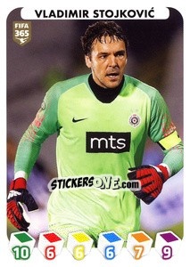 Sticker Vladimir Stojkovic - FIFA 365 2021 n. S52 - Panini