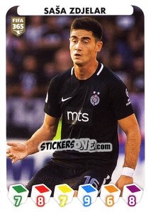 Sticker Saša Zdjelar - FIFA 365 2021 n. S54 - Panini