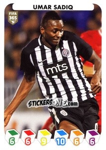 Sticker Umar Sadiq - FIFA 365 2021 - Panini
