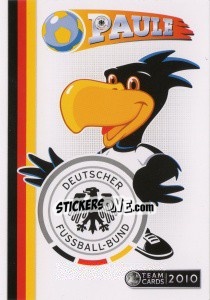 Sticker Paule - Deutsche Nationalmannschaft 2010. Cards n. 1 - Panini