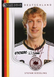 Sticker Stefan Kiessling - Deutsche Nationalmannschaft 2010. Cards - Panini