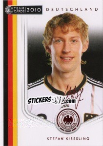 Sticker Stefan Kiessling - Deutsche Nationalmannschaft 2010. Cards n. 23 - Panini
