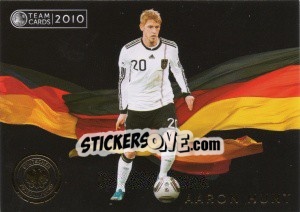 Sticker Aaron Hunt - Deutsche Nationalmannschaft 2010. Cards n. 46 - Panini