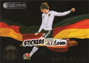 Sticker Mario Gomez - Deutsche Nationalmannschaft 2010. Cards - Panini