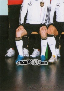 Sticker Team-Puzzle - Deutsche Nationalmannschaft 2010. Cards n. 57 - Panini